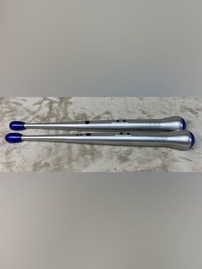 Electronic Drumsticks Drum Sticks Kids Toy Walgreens Silver & Blue Works